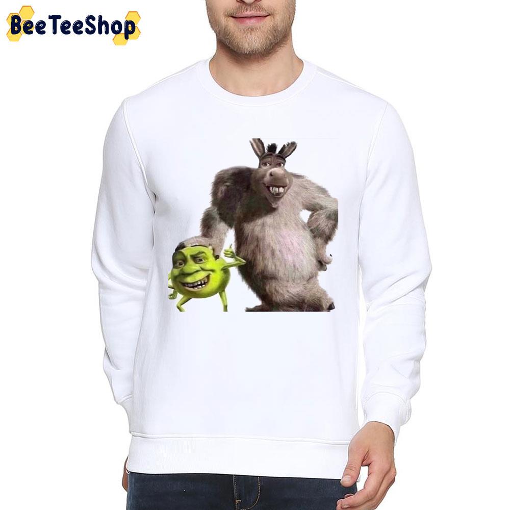 Shrek And Donkey X Monsters Inc Unisex T-Shirt