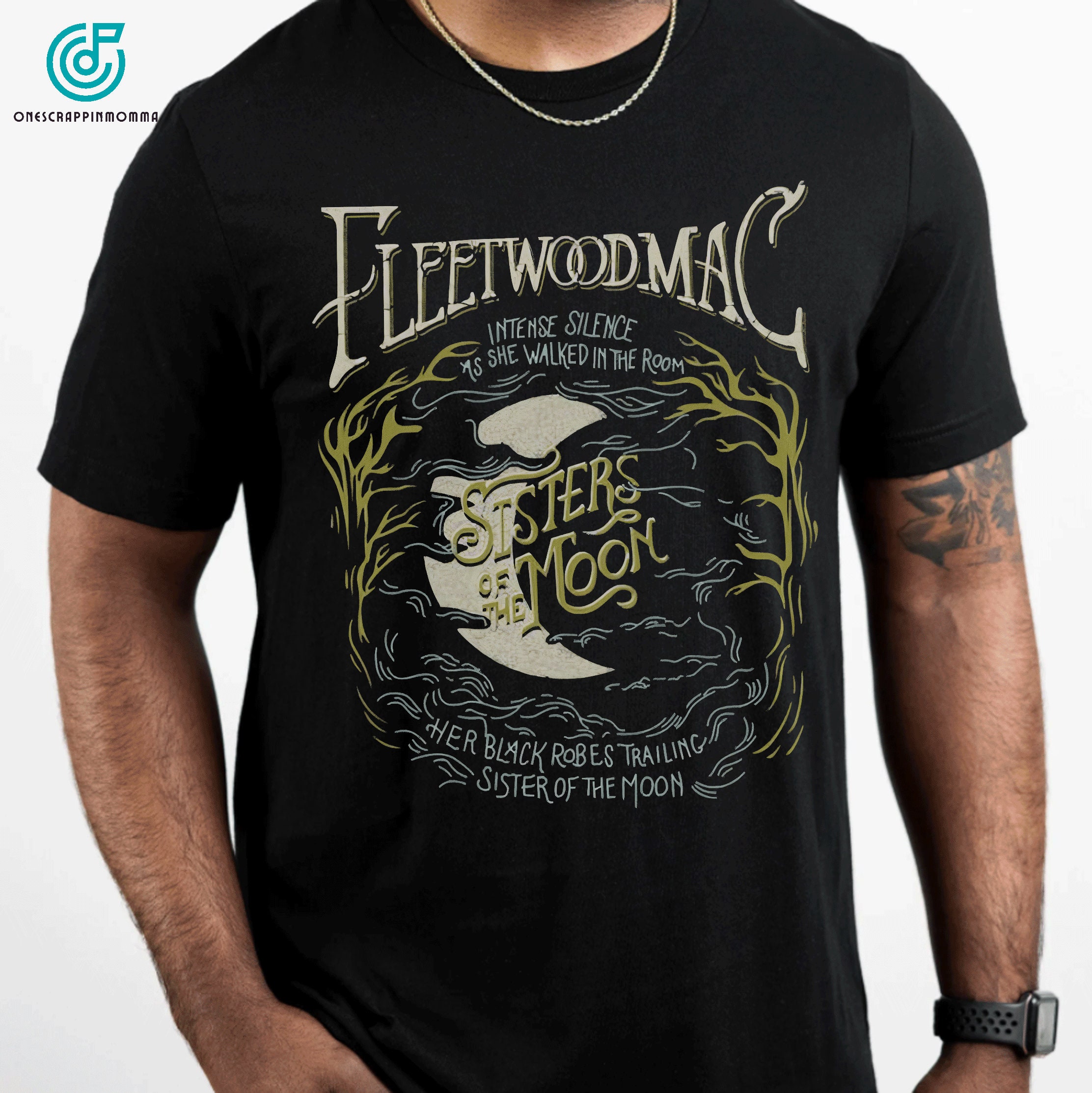 Sisters Of The Moon Fleetwood Mac Unisex Vintage Unisex T-Shirt ...