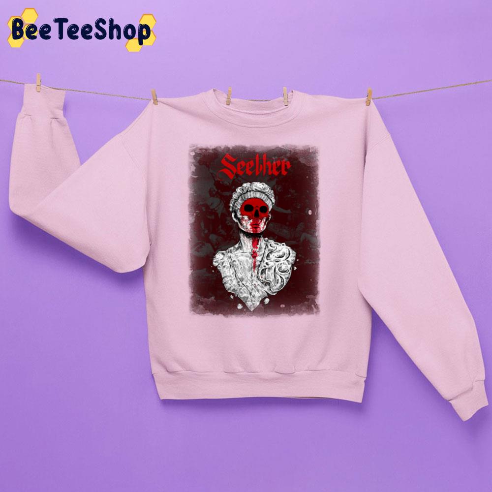 Skeleton Red Art Seether Band Unisex Sweatshirt