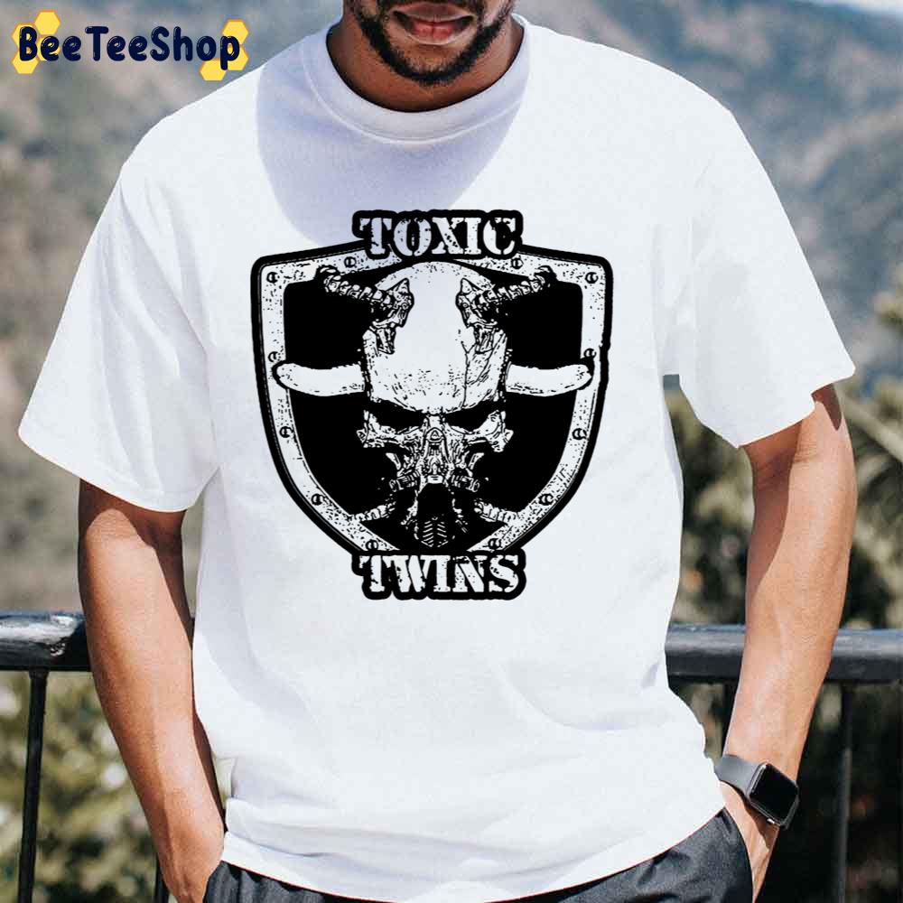 Skull Art Toxic Twins Symbol Unisex T-Shirt