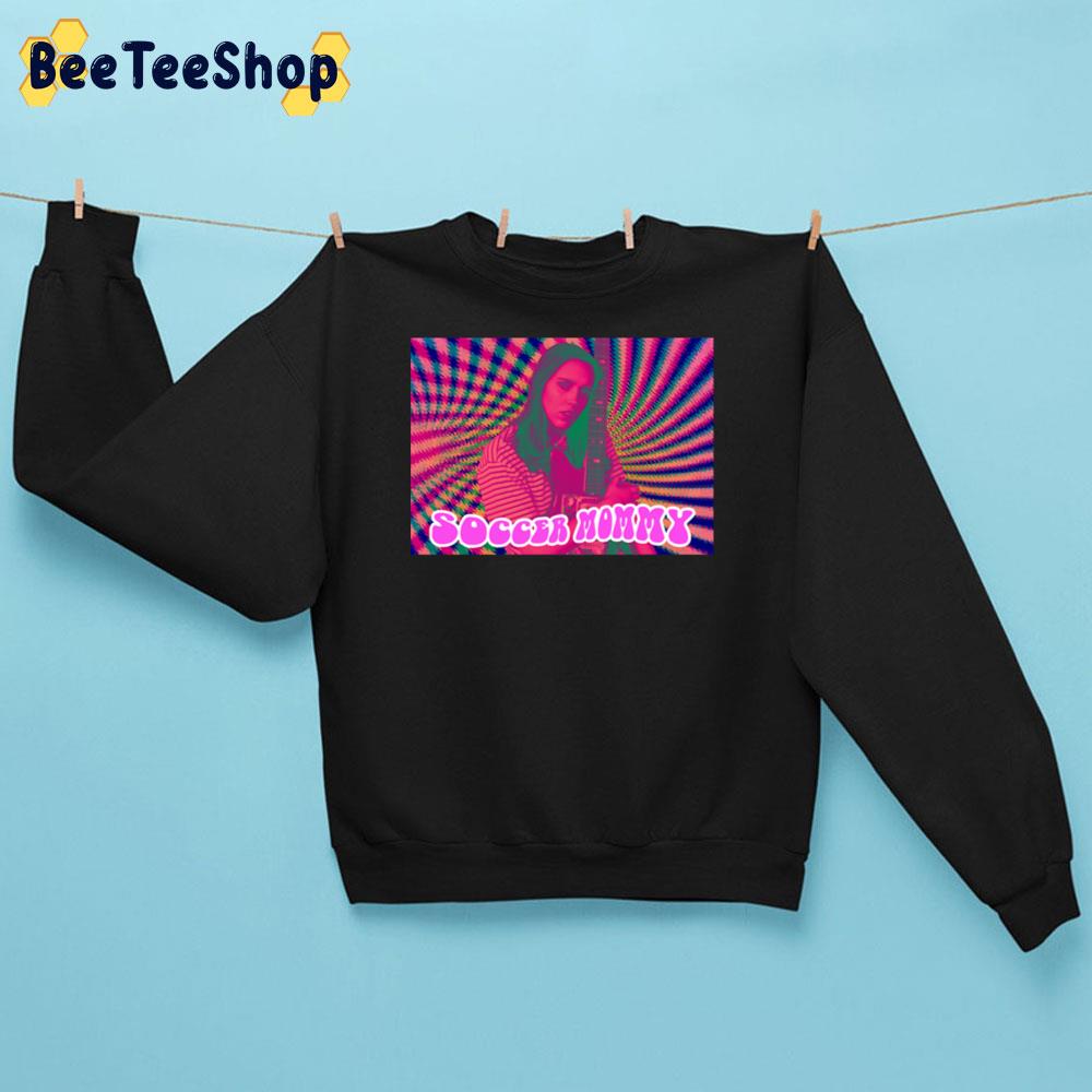 Soccer Mommy Trippy Retro Art Unisex Sweatshirt