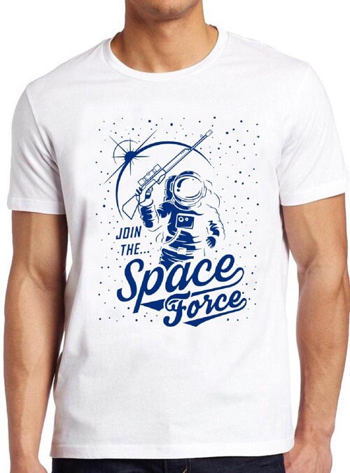 Space Force Blue Art Unisex T-Shirt