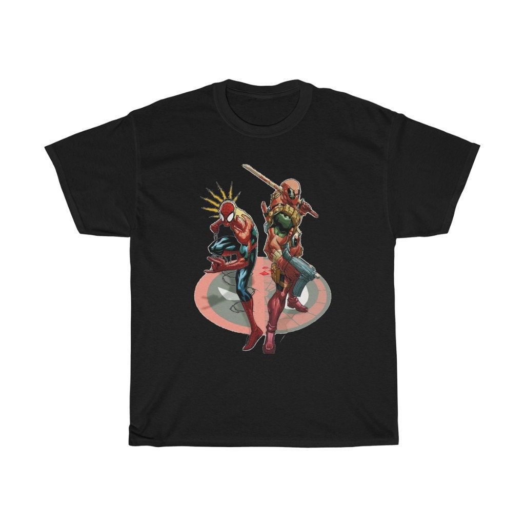 Spider-Man & Deadpool Aka Spideypool Unisex T-Shirt