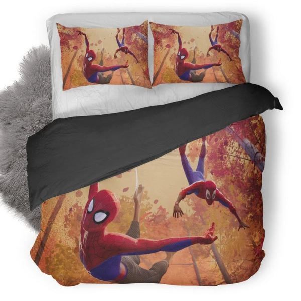 Spiderman Into The Spider Verse Bedding Set