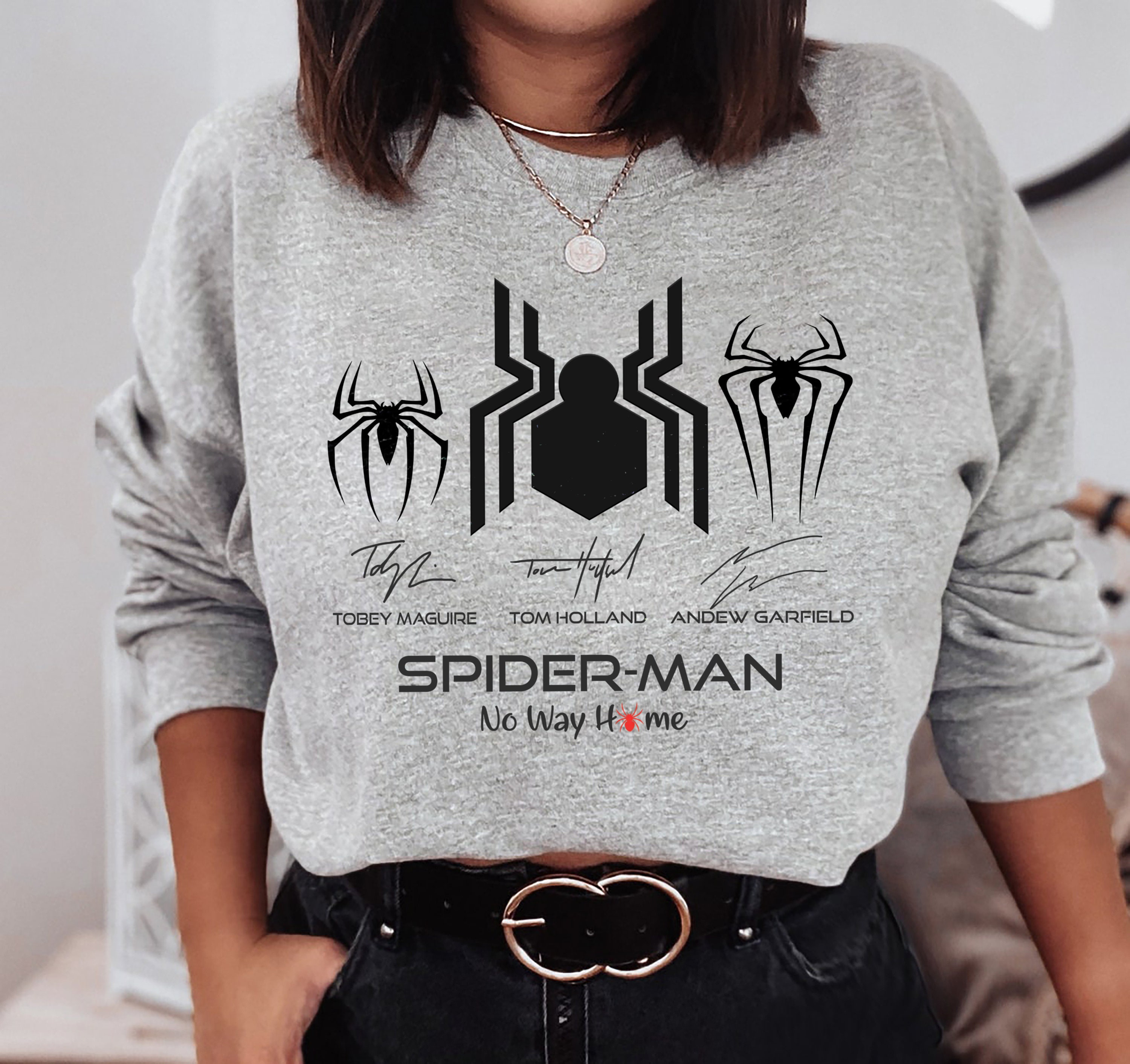 Spiderman No Way Home Peter Parker Marvel Unisex Sweatshirt