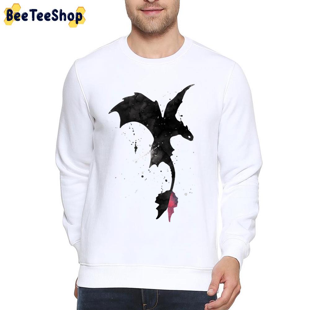 Splatter Toothless Dragon How To Train Your Dragon Unisex T-Shirt