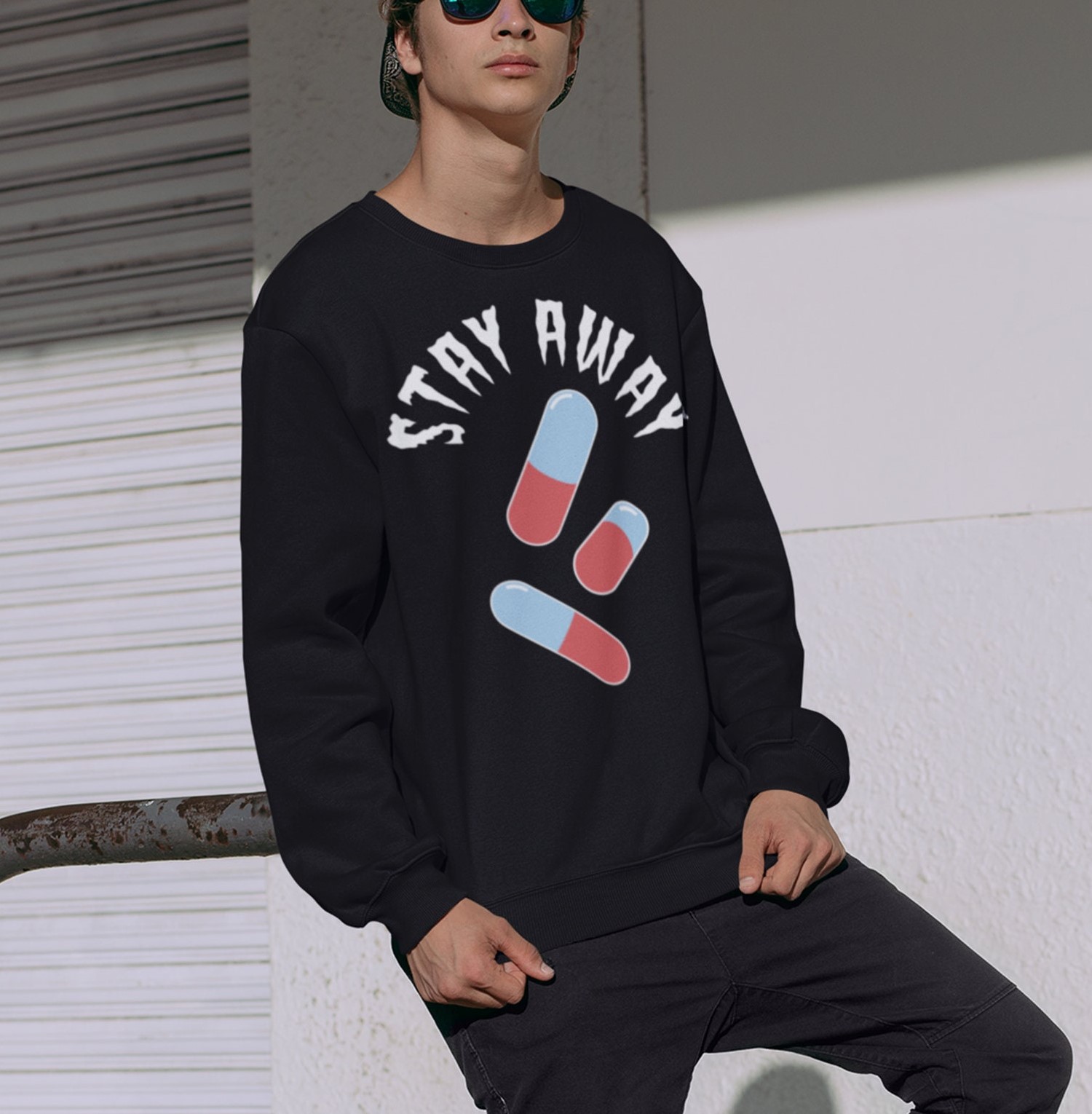 Stay Aways Art Unisex Sweatshirt