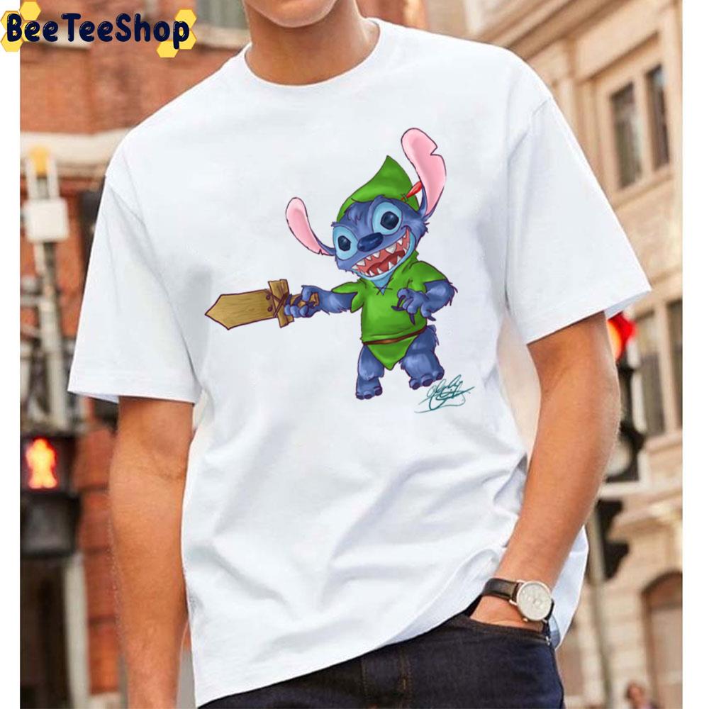 Stitch In Neverland Unisex T-Shirt