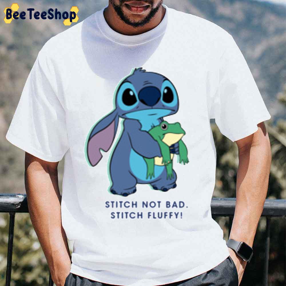Stitch Not Bad Stitch Fluffy Unisex T-Shirt