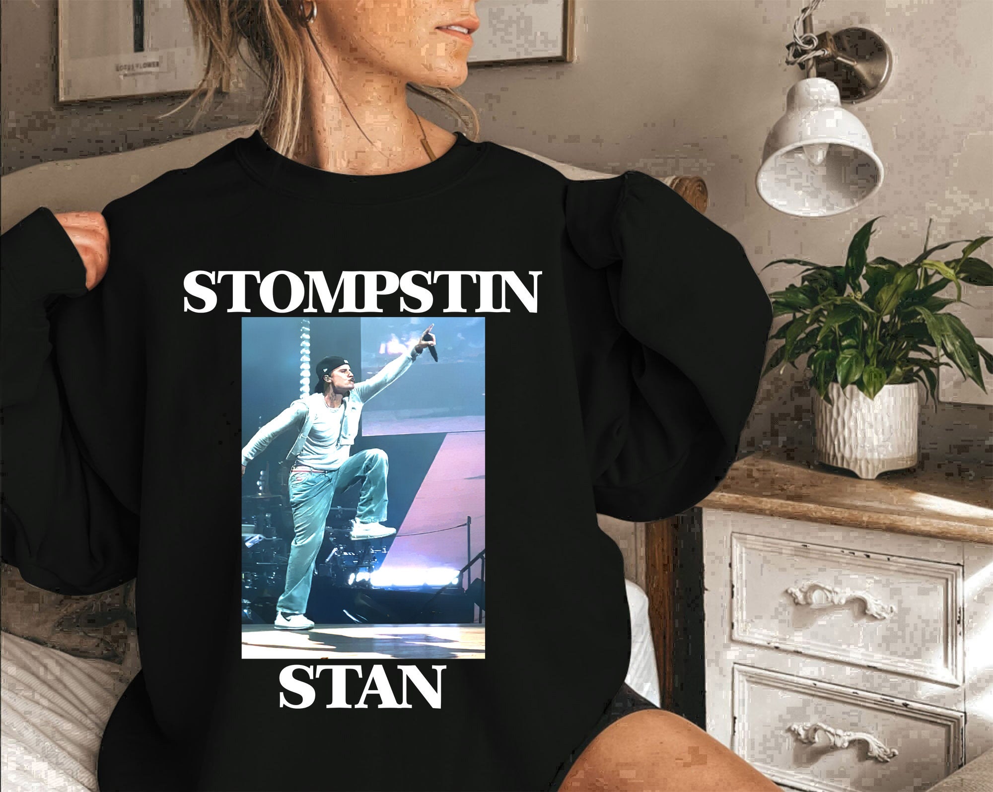 Stompstin Stan Justin Bieber Justice Tour 2022 Unisex Sweatshirt