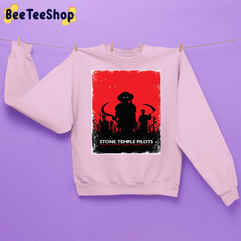 Stone Temple Pilots With Us Elevator Bogarts Cinncinati Unisex Sweatshirt