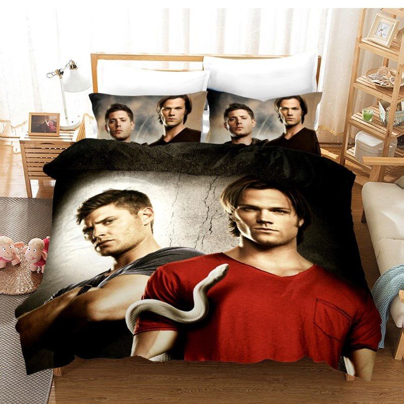 Supernatural-Cosplay-Costume-Bedding-Set-2