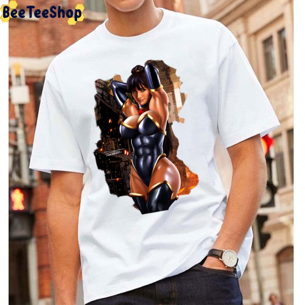 Superwoman Wonder Woman Art Unisex T-Shirt