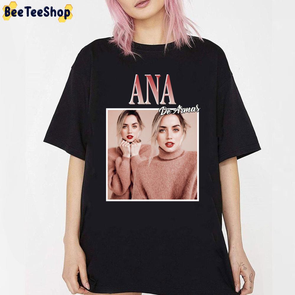 Sweet Vintage Art Ana De Armas Unisex T-Shirt