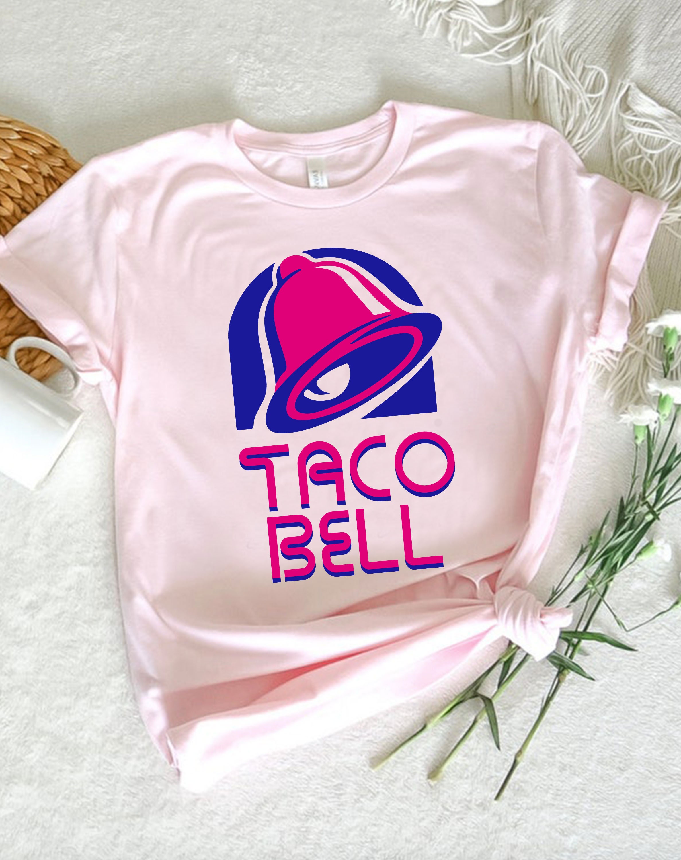 Taco Bell Born X Raised Retro Art Unisex T-Shirt