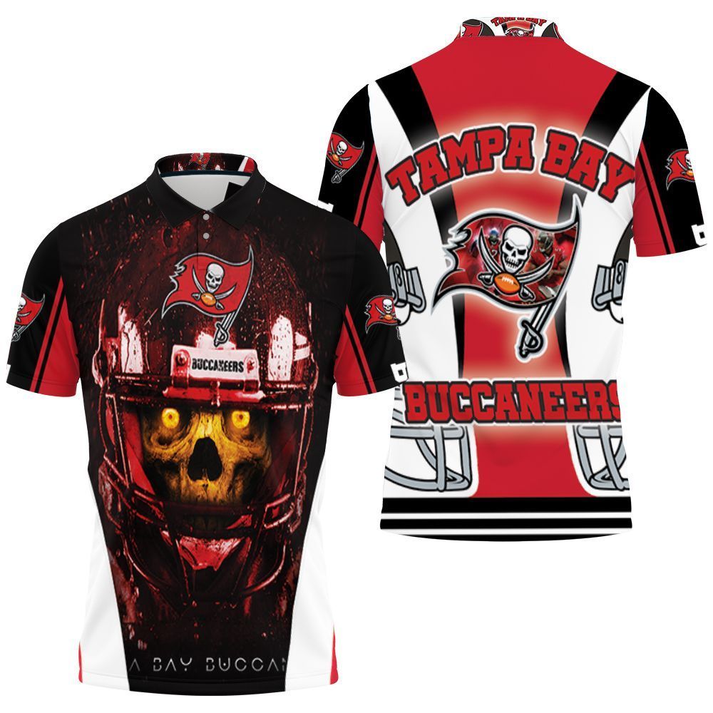 Tampa Bay Buccaneers 2021 Nfl Champions Skull 3d Polo Shirt Jersey All Over Print Shirt 3d T-shirt