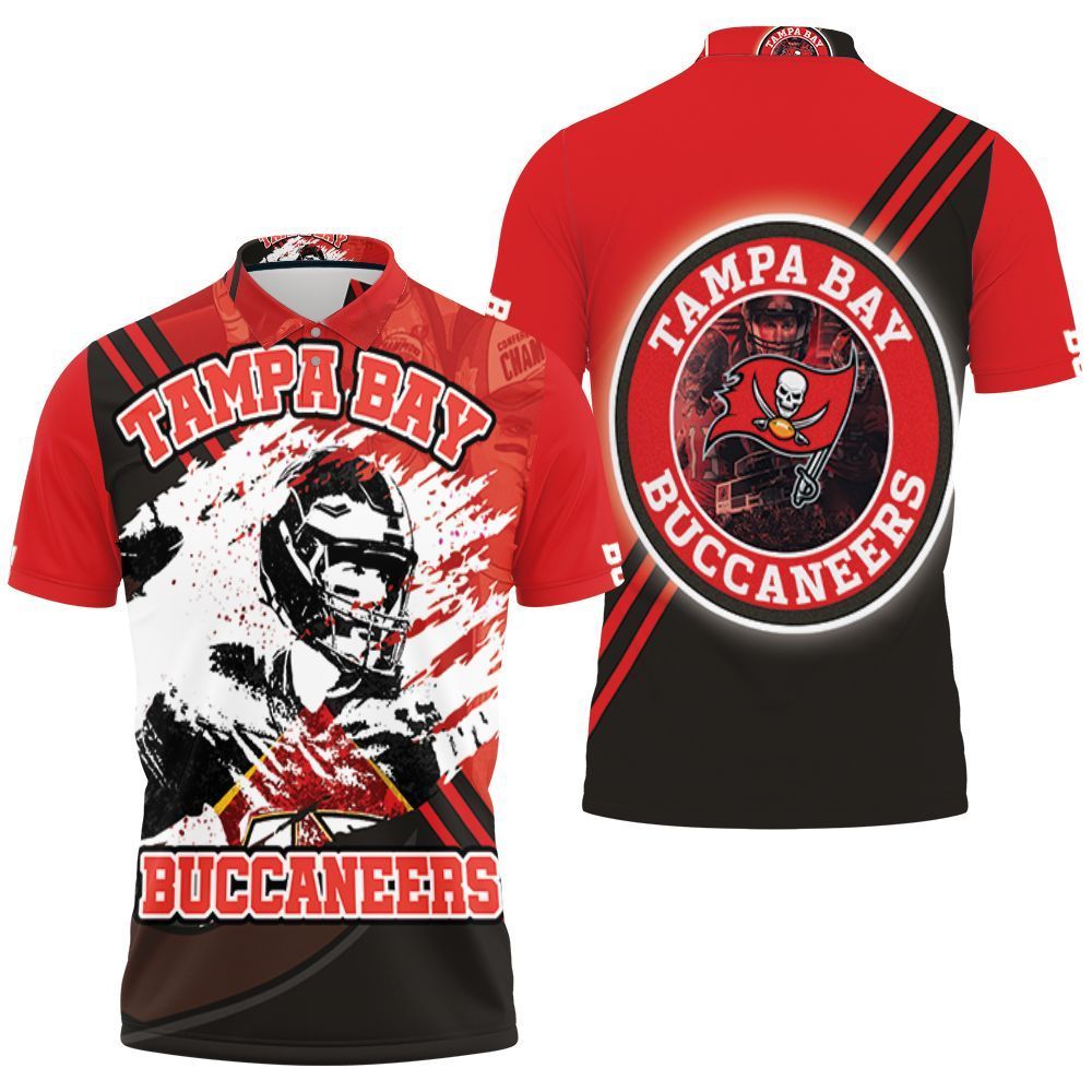 Tampa Bay Buccaneers 2021 Super Bowl Champions Fan 3d Polo Shirt Jersey All Over Print Shirt 3d T-shirt