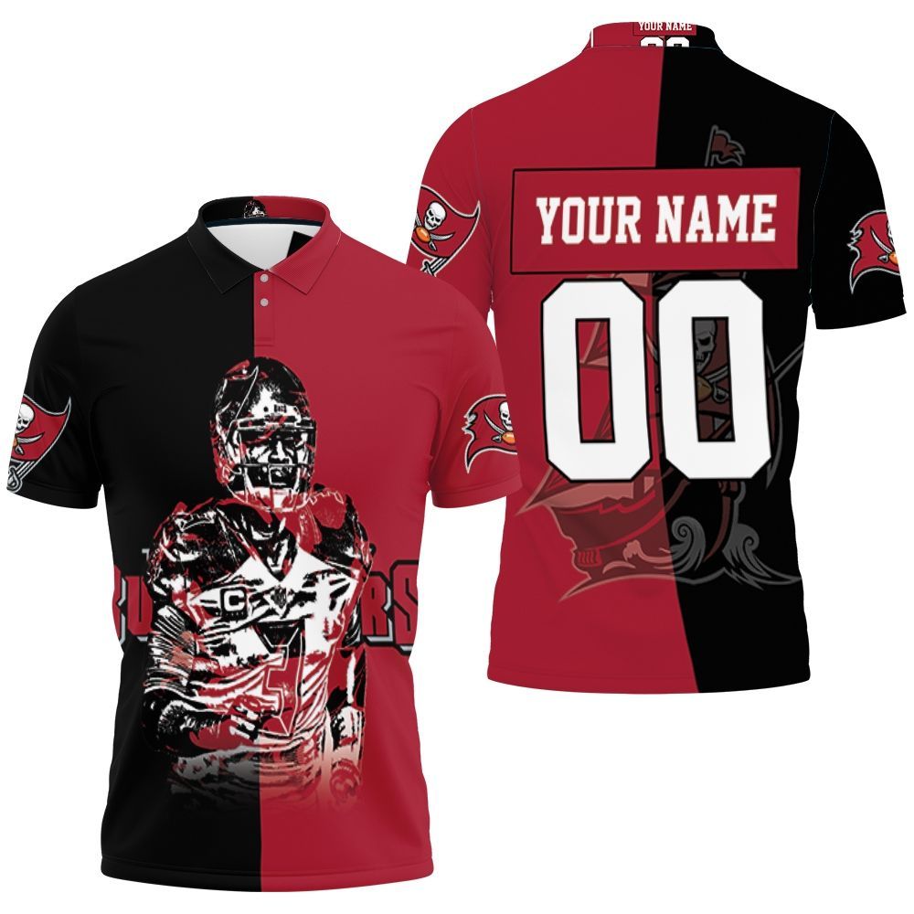 Tampa Bay Buccaneers Logo Jameis Winston Legend For Fans Personalized 1 Polo Shirt All Over Print Shirt 3d T-shirt