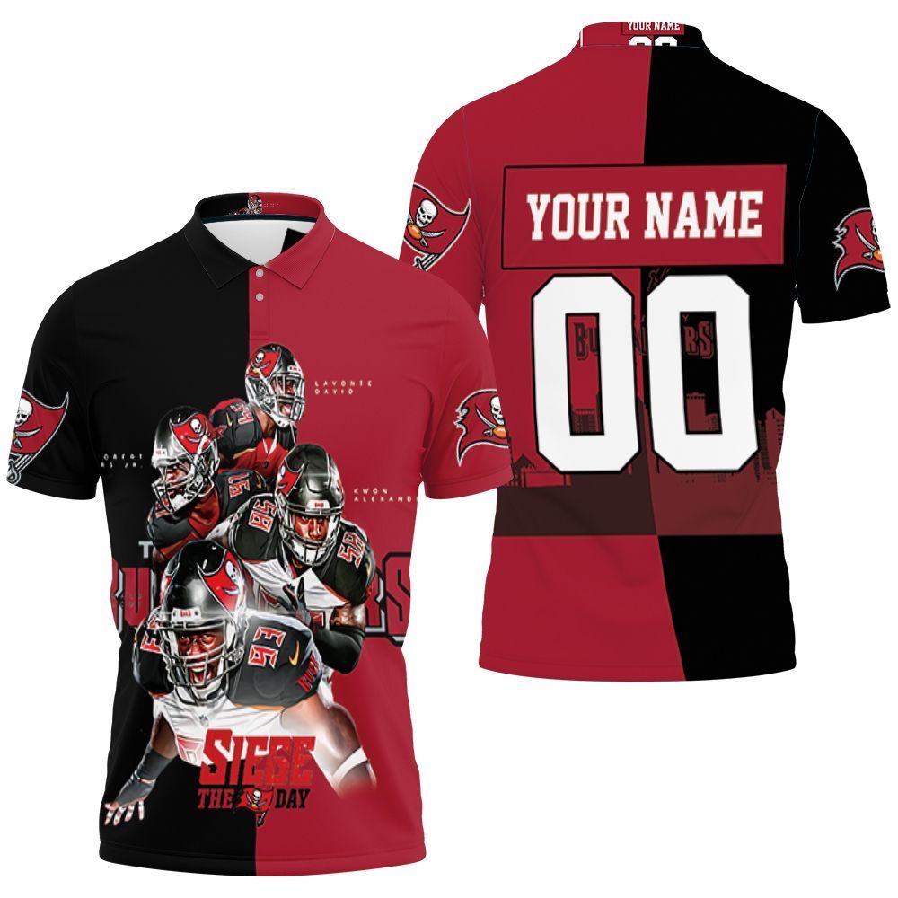 Tampa Bay Buccaneers Siege The Day 3d Printed Personalized Polo Shirt All Over Print Shirt 3d T-shirt