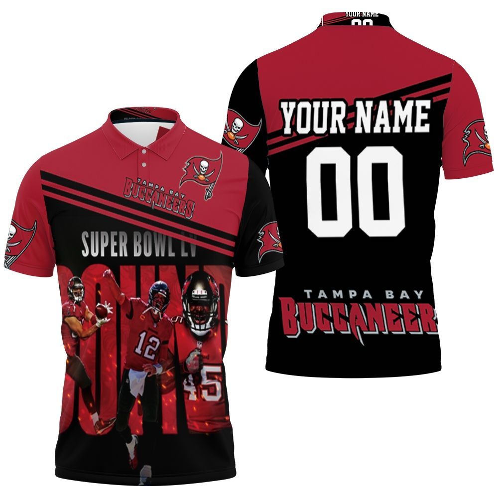 Tampa Bay Buccaneers Super Bowl Champions 3d Printed Personalized Polo