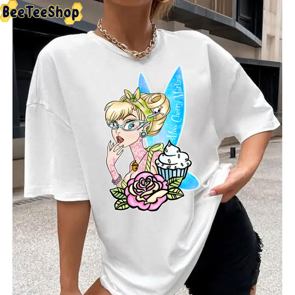 Tattooed Fairy Relaxed Fit Tinker Bell Unisex T-Shirt