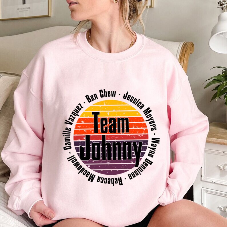 Team Johnny Depp Ben Chew Camille Vasquez Wayne Dennison Unisex Sweatshirt