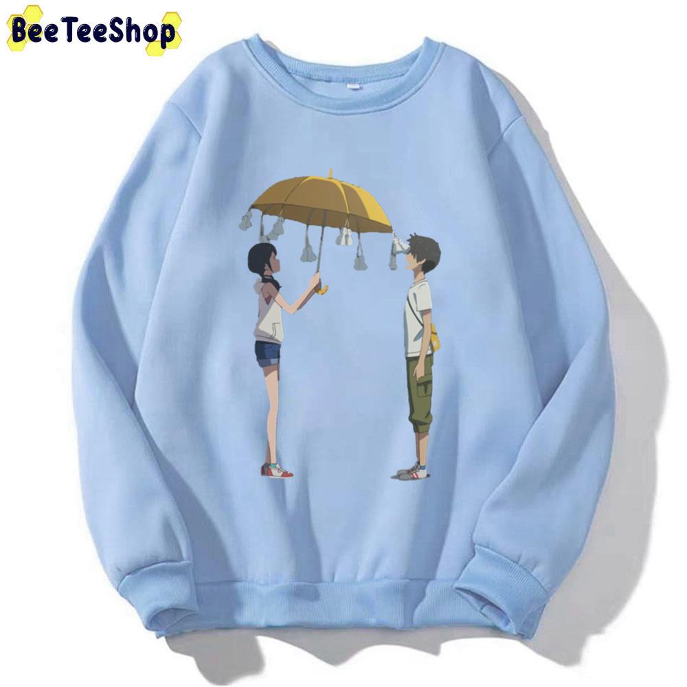 Teru Bozu Umbrella Medium And Large Weathering With You Unisex Sweatshirt