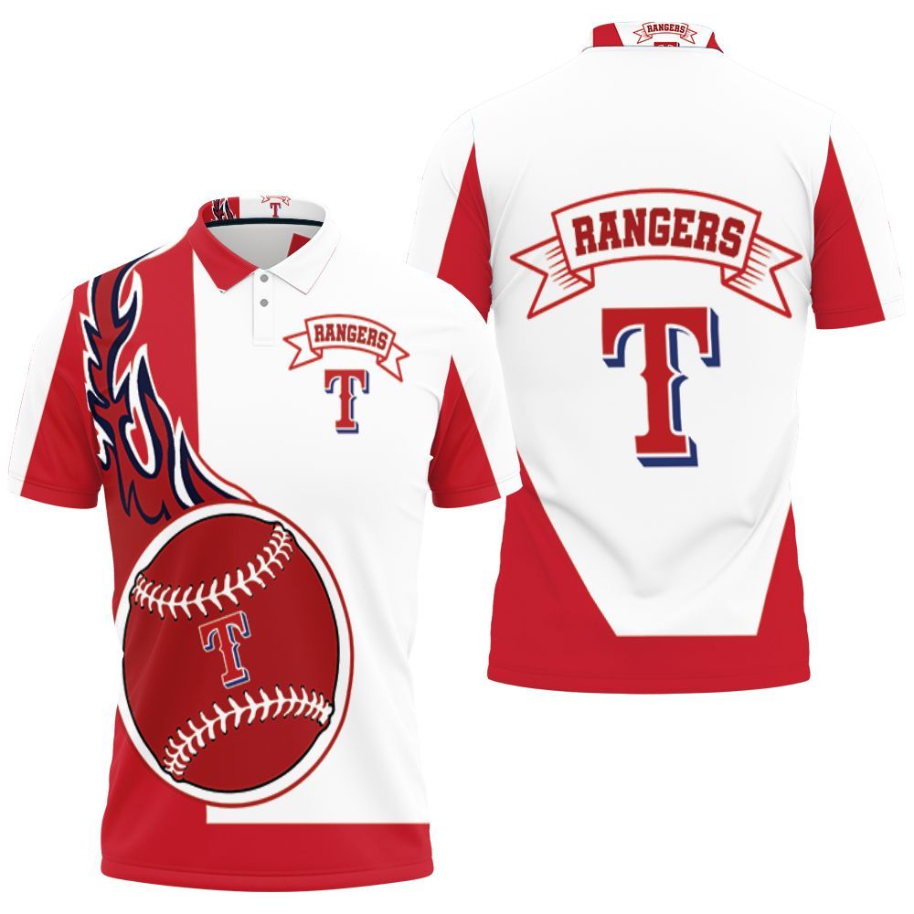 Texas Rangers 3d Polo Shirt All Over Print Shirt 3d T-shirt