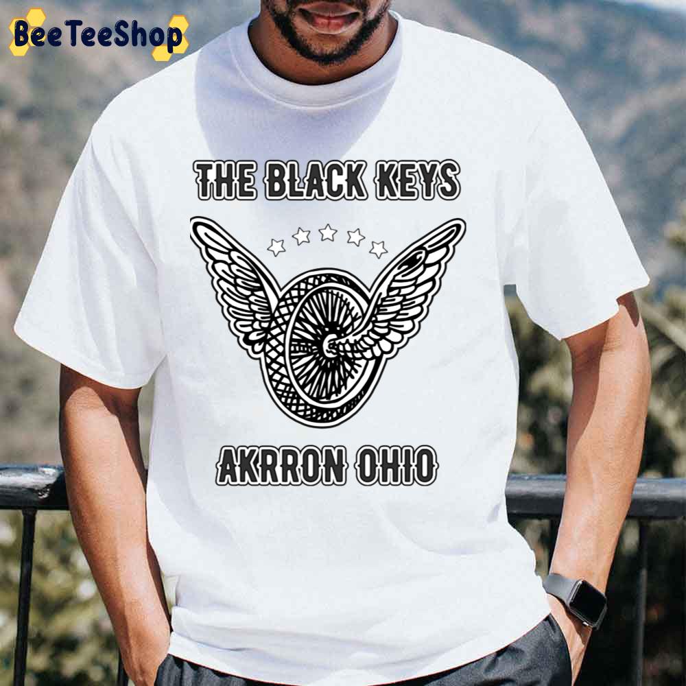 The Black Keys Akrron Ohio Rock Band Unisex T-Shirt