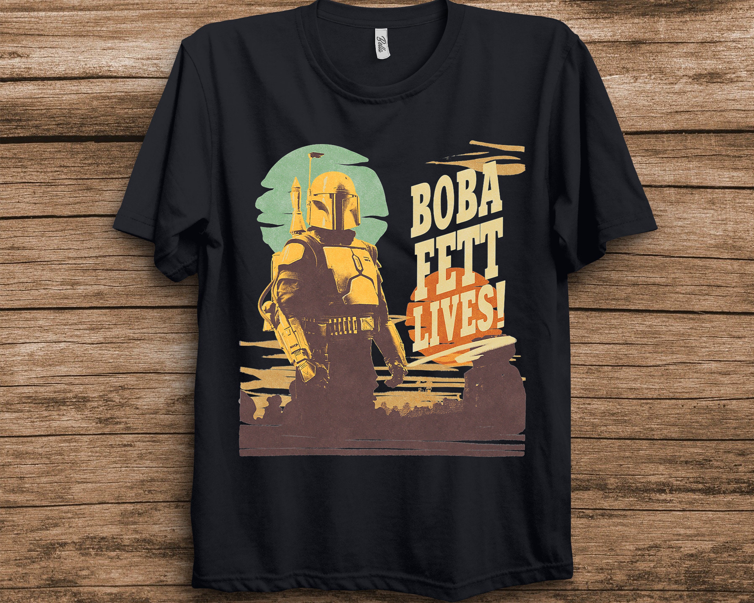 The Book Of Boba Fett Lives Star Wars Unisex T-Shirt