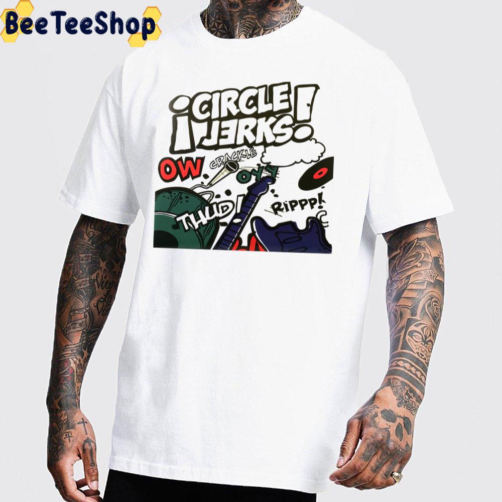 The Circle Jerks Toon Digital Art Unisex T-Shirt