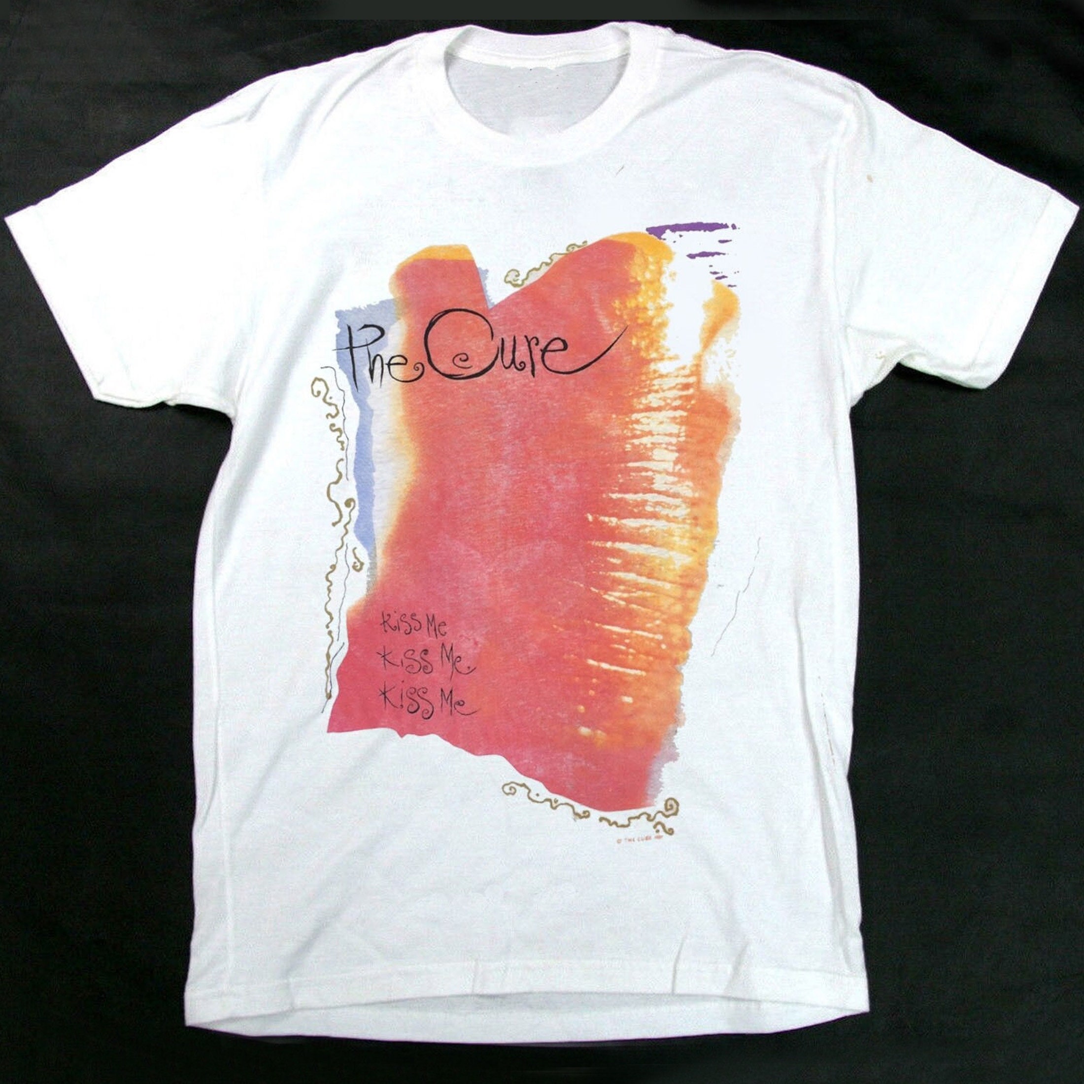 The Cure Kiss Me Kissing Tour Concert Band Unisex T-Shirt