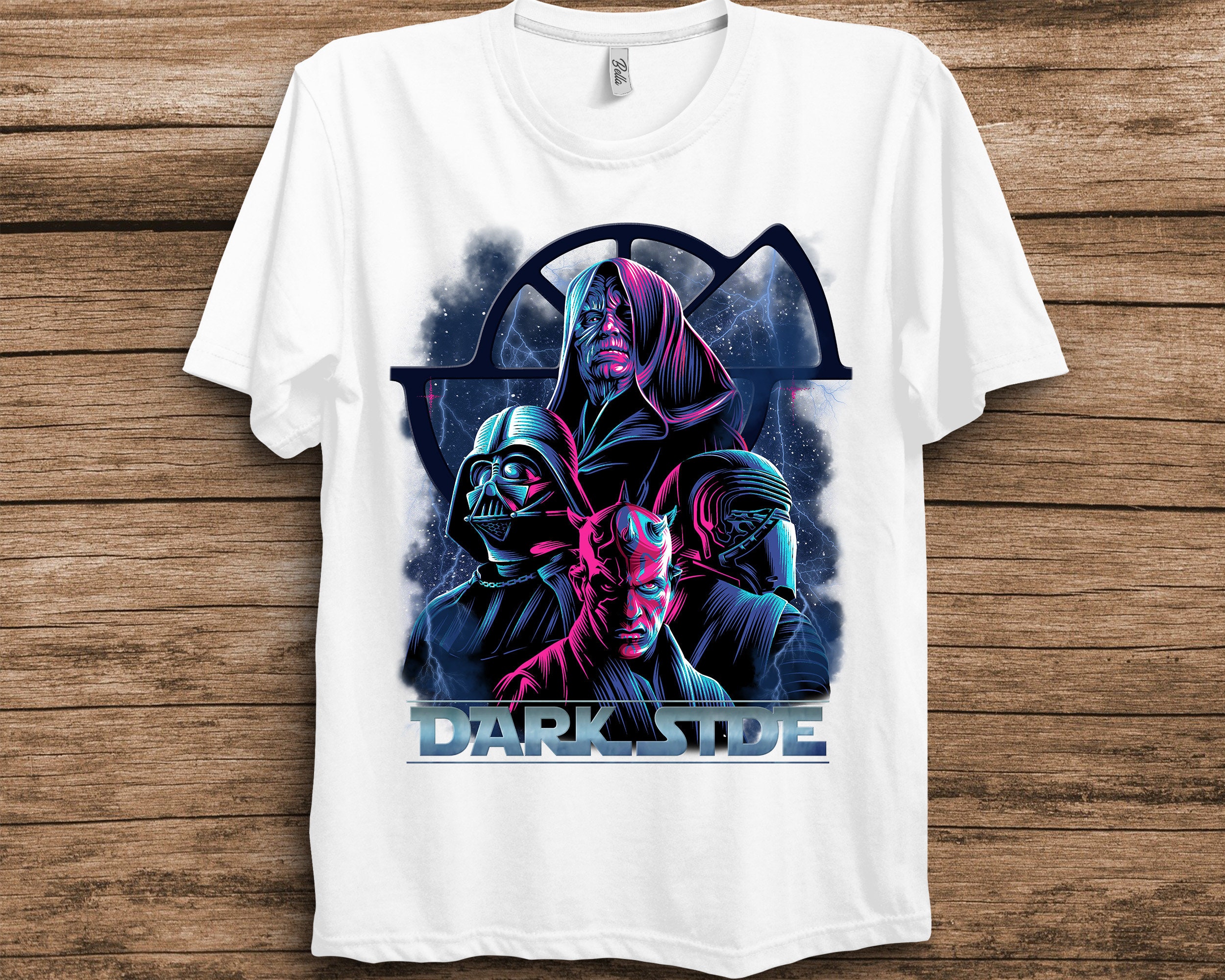 The Dark Side Sidious Vader Kylo Ren Maul Star Wars Unisex T-Shirt