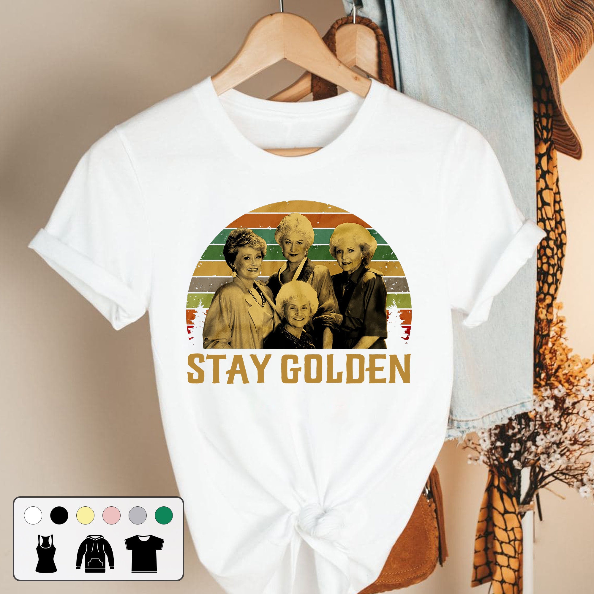 The Golden Girls Movie Retro Unisex T-Shirt