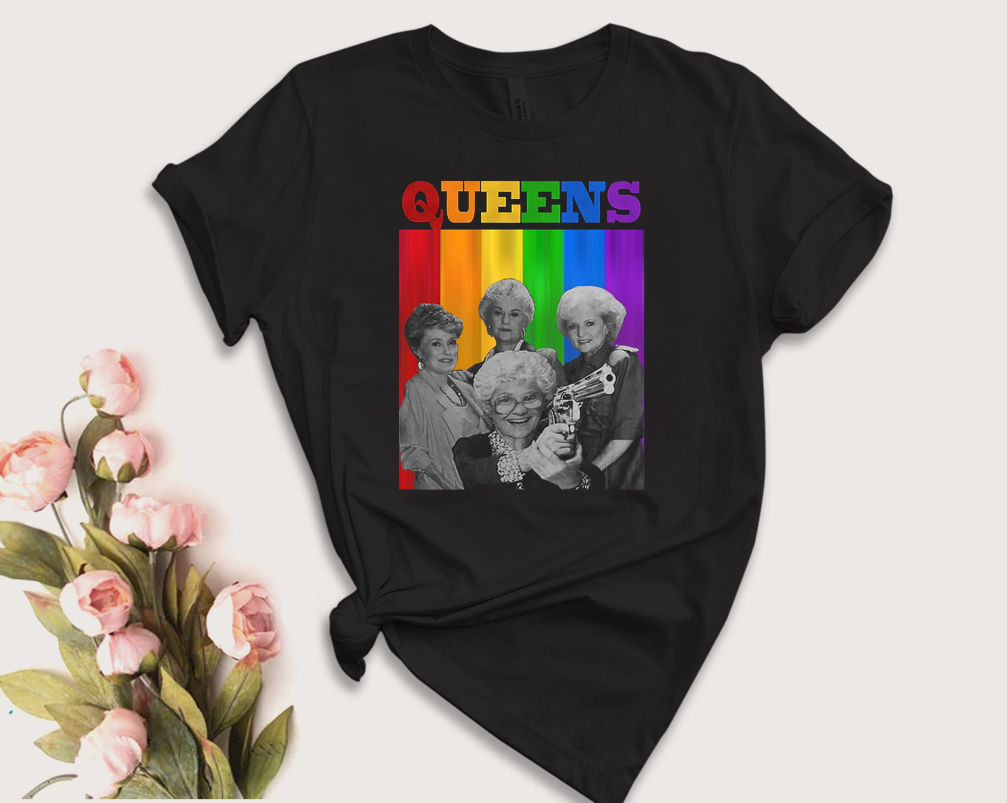 The Golden Girls Pride Lgbt Vintage Unisex T-Shirt