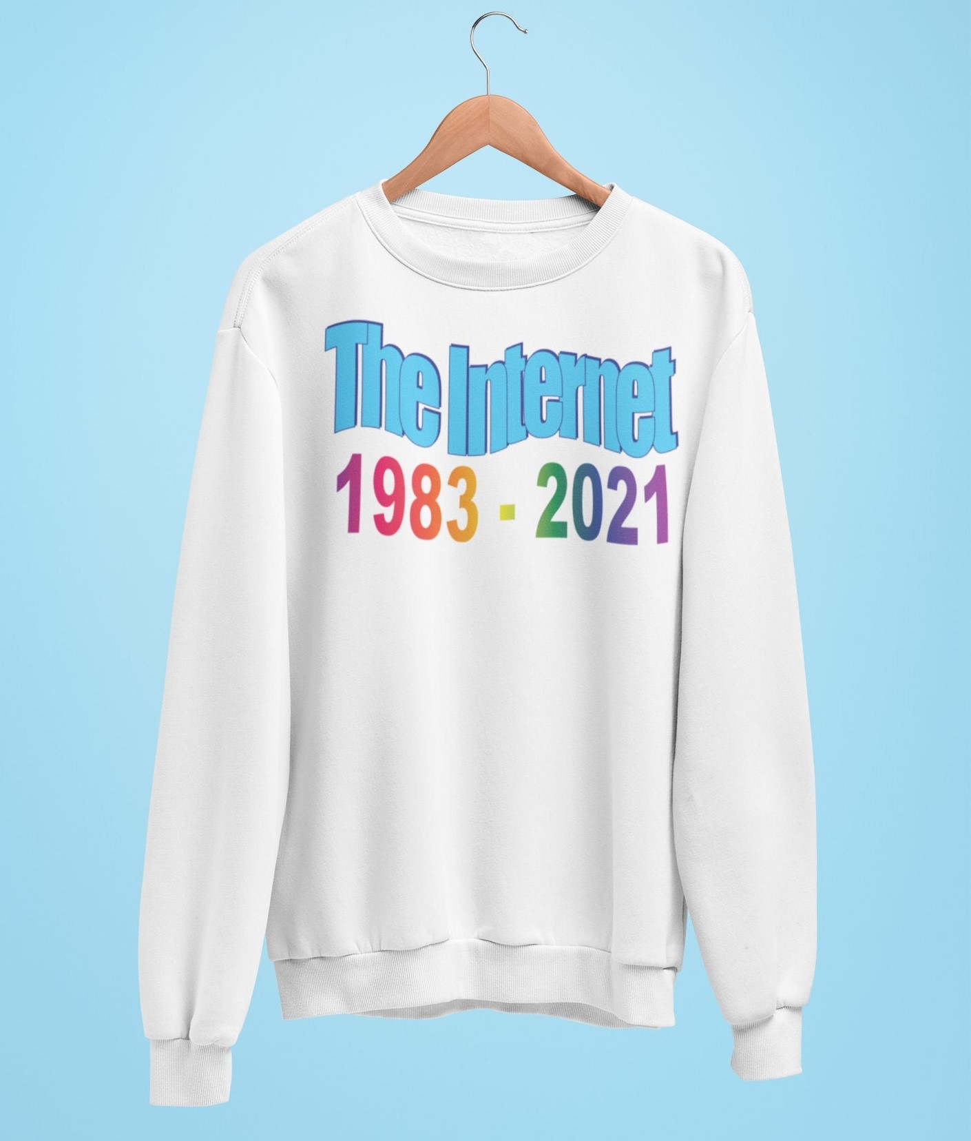 The Internet Theory 1983 – 2011 Unisex Sweatshirt