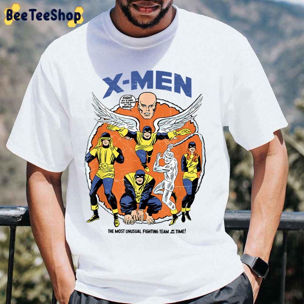 The Most Unusual Fighting Team Of All Time X Men Retro Comic Unisex T-Shirt