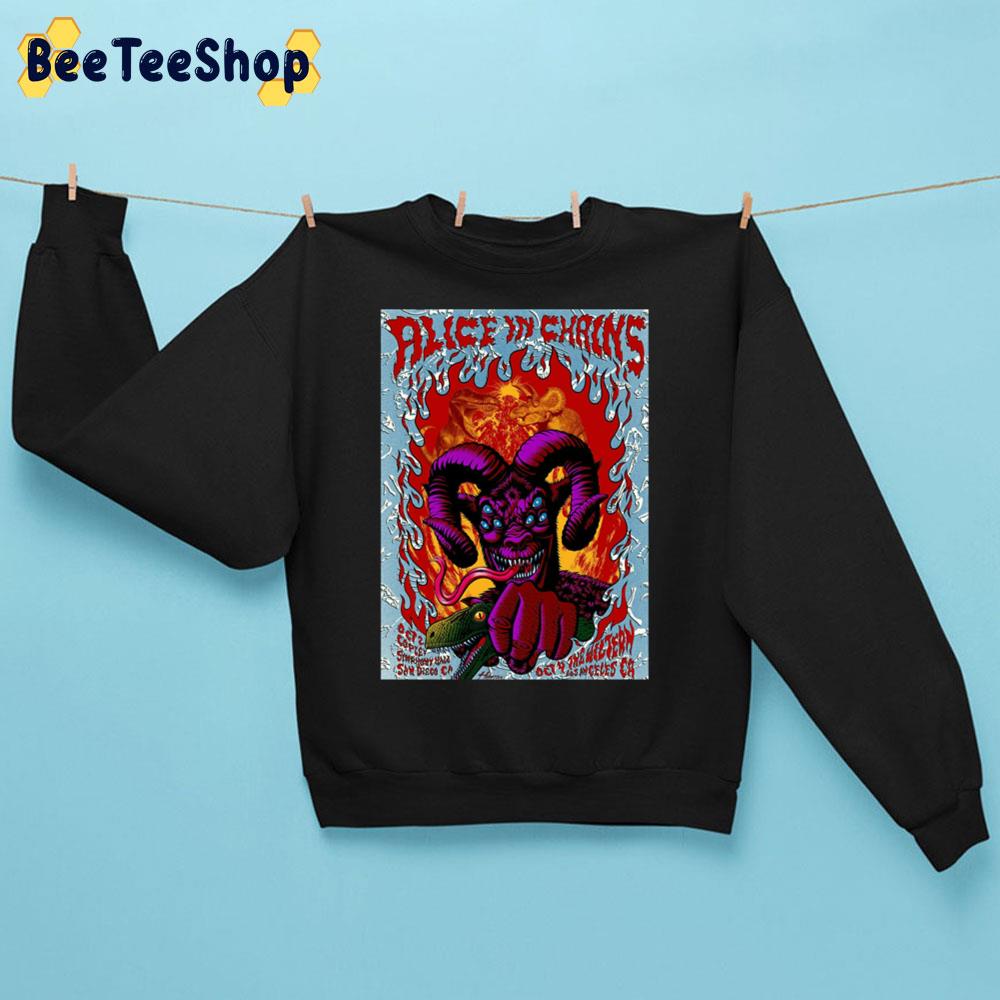 The Scared Fire Alice In Chains Band Unisex Sweatshirt