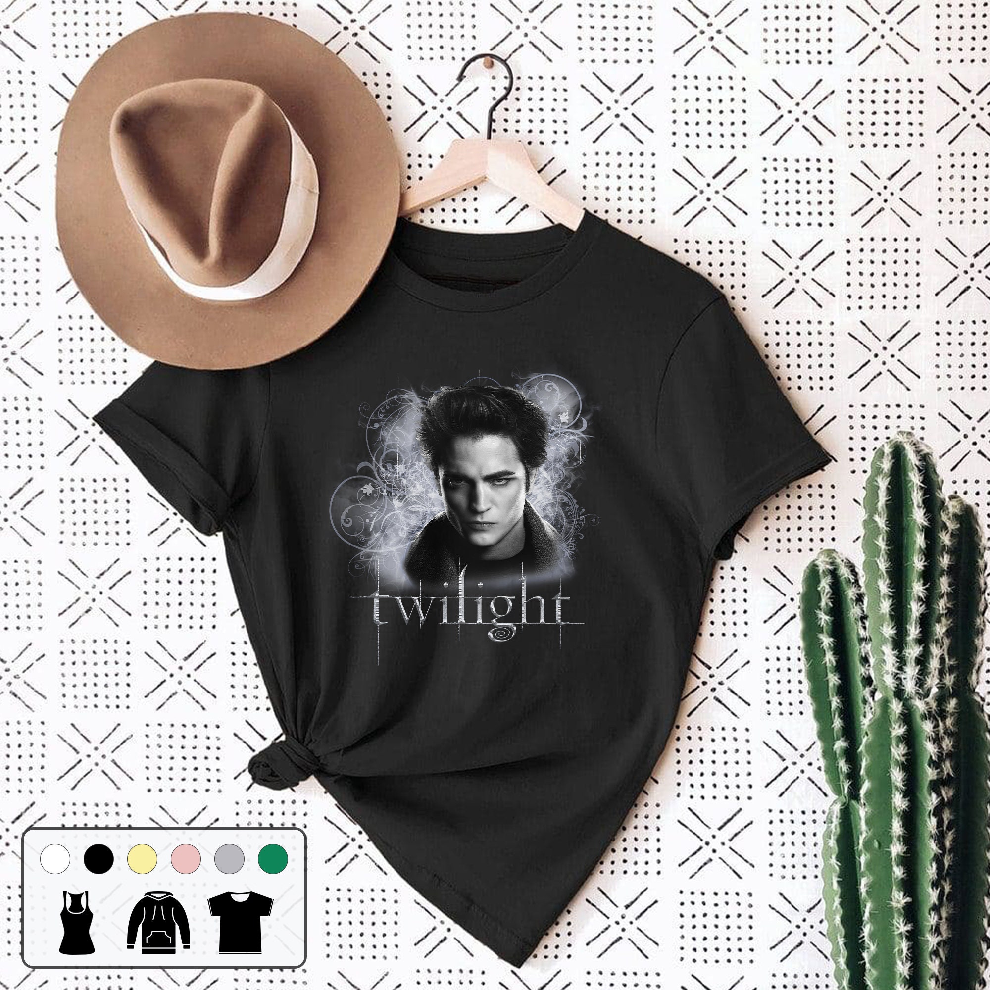 The Twilight Saga Edward Cullen Vintage Unisex T-Shirt