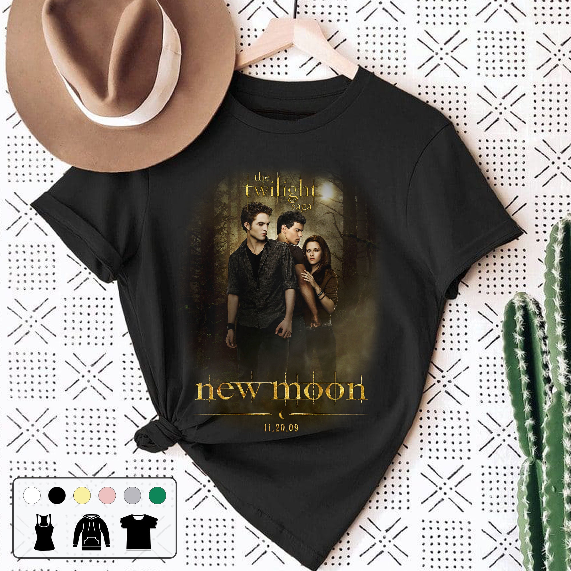 The Twilight Saga New Moon Movie Vintage Unisex T-Shirt