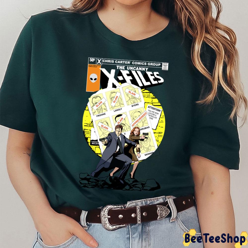 The Uncanny X-Files Fitted Scoop Unisex T-Shirt