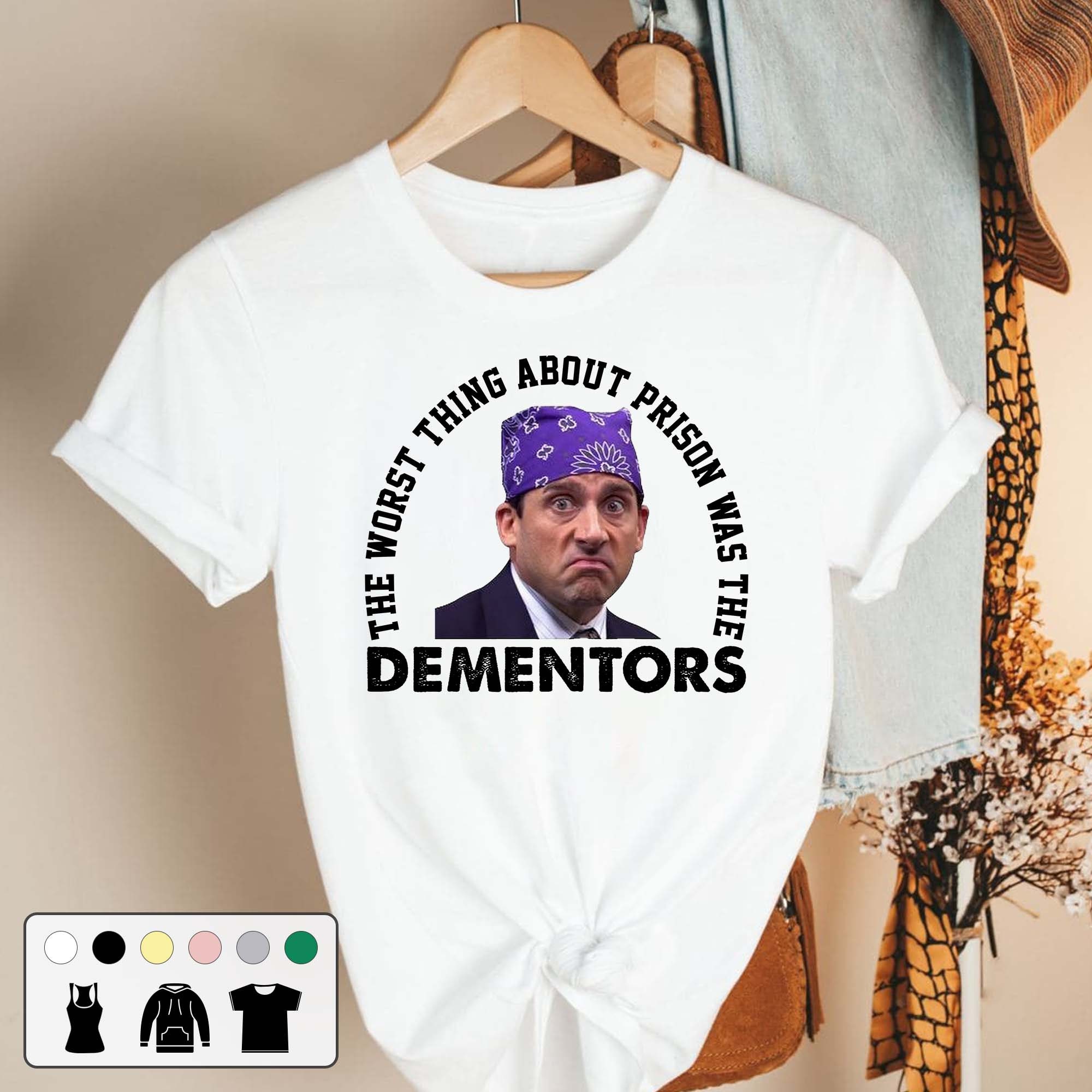 The Worst Thing About Prison Was The Dementors Vintage Unisex T-Shirt