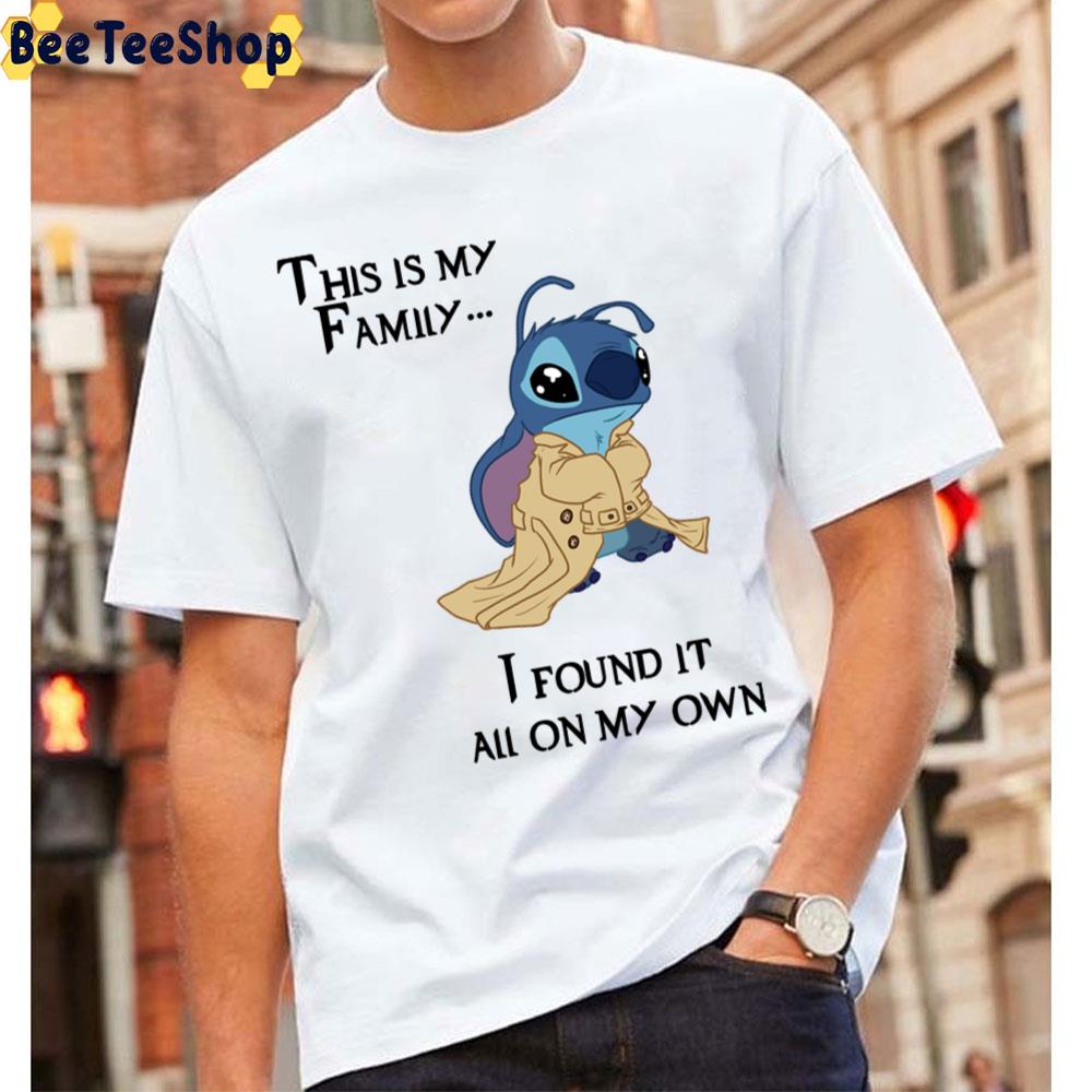 This Is My Family I Found It All On My Own Stitch Unisex T-Shirt