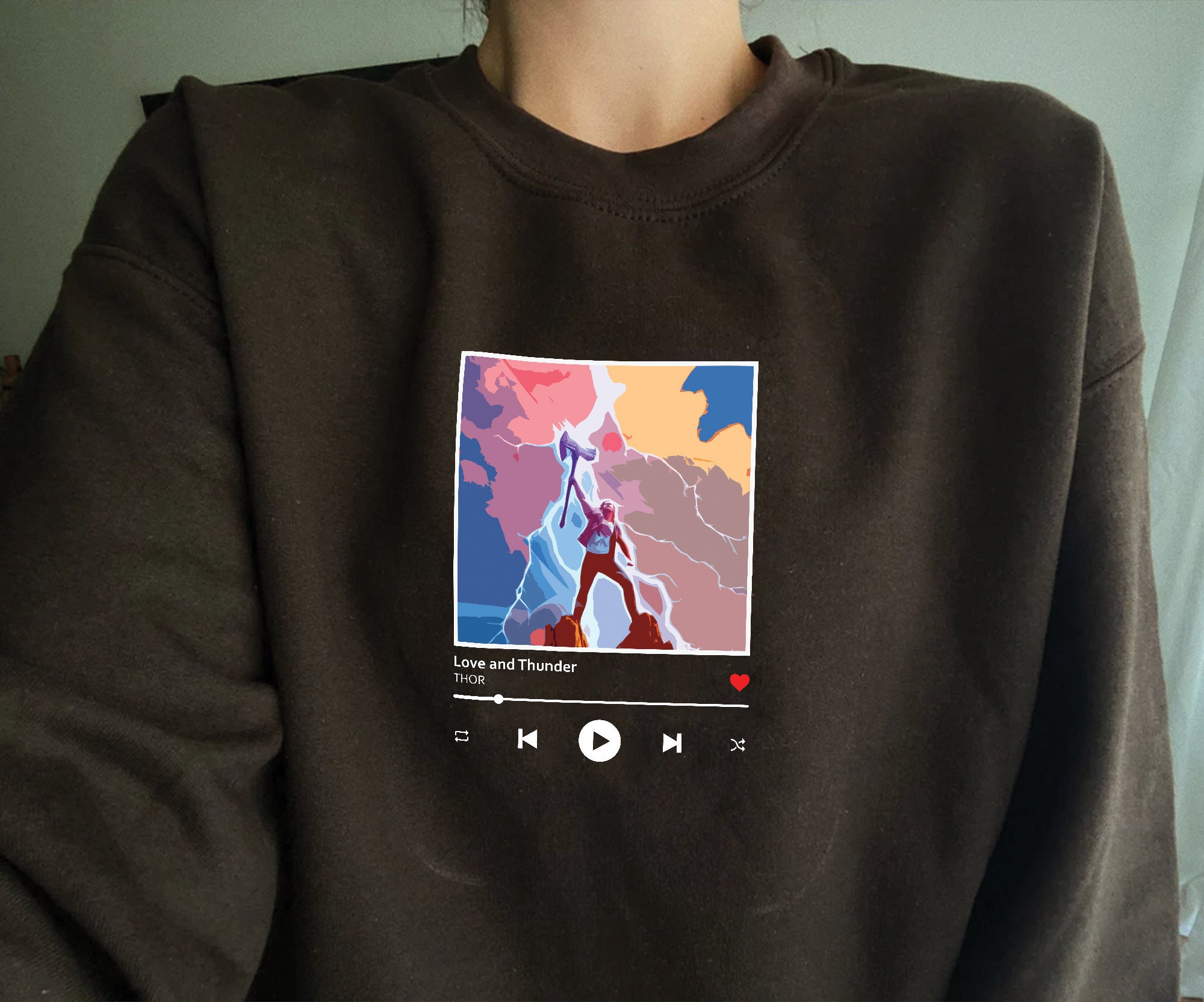 Thor Love And Thunder 2022 Music Art Unisex Sweatshirt