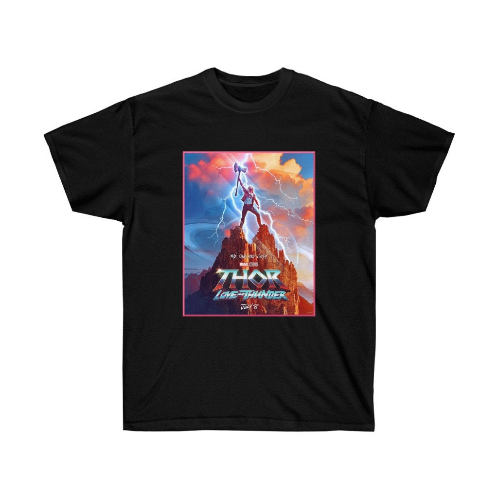 Thor Love And Thunder Poster Movie 2022 Unisex Shirt