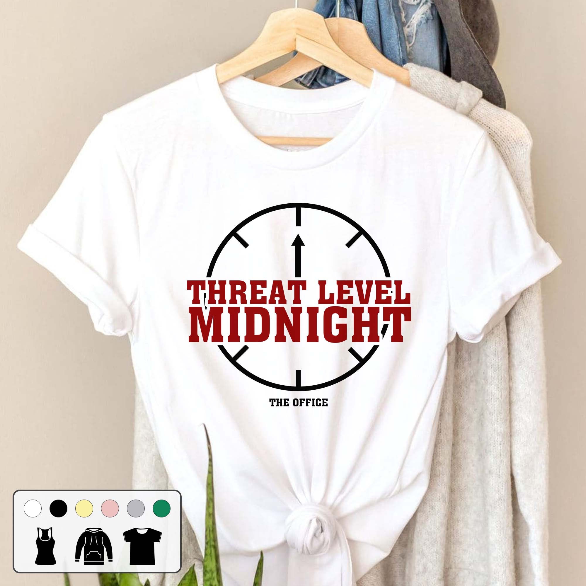 Threat Level Midnight The Office Art Unisex T-Shirt