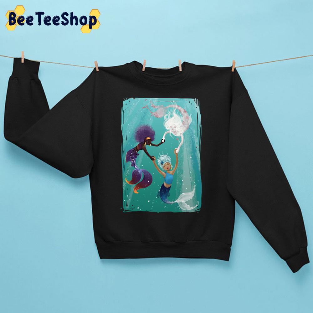 Three Mermaids Unisex Sweatshirt