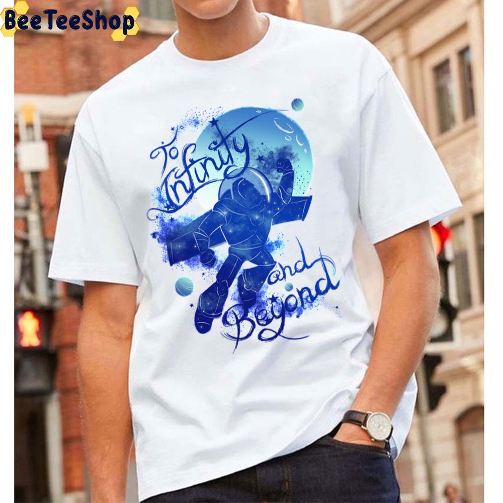 To Infinity And Beyond Lightyear Movie 2022 Blue Art Unisex T-Shirt