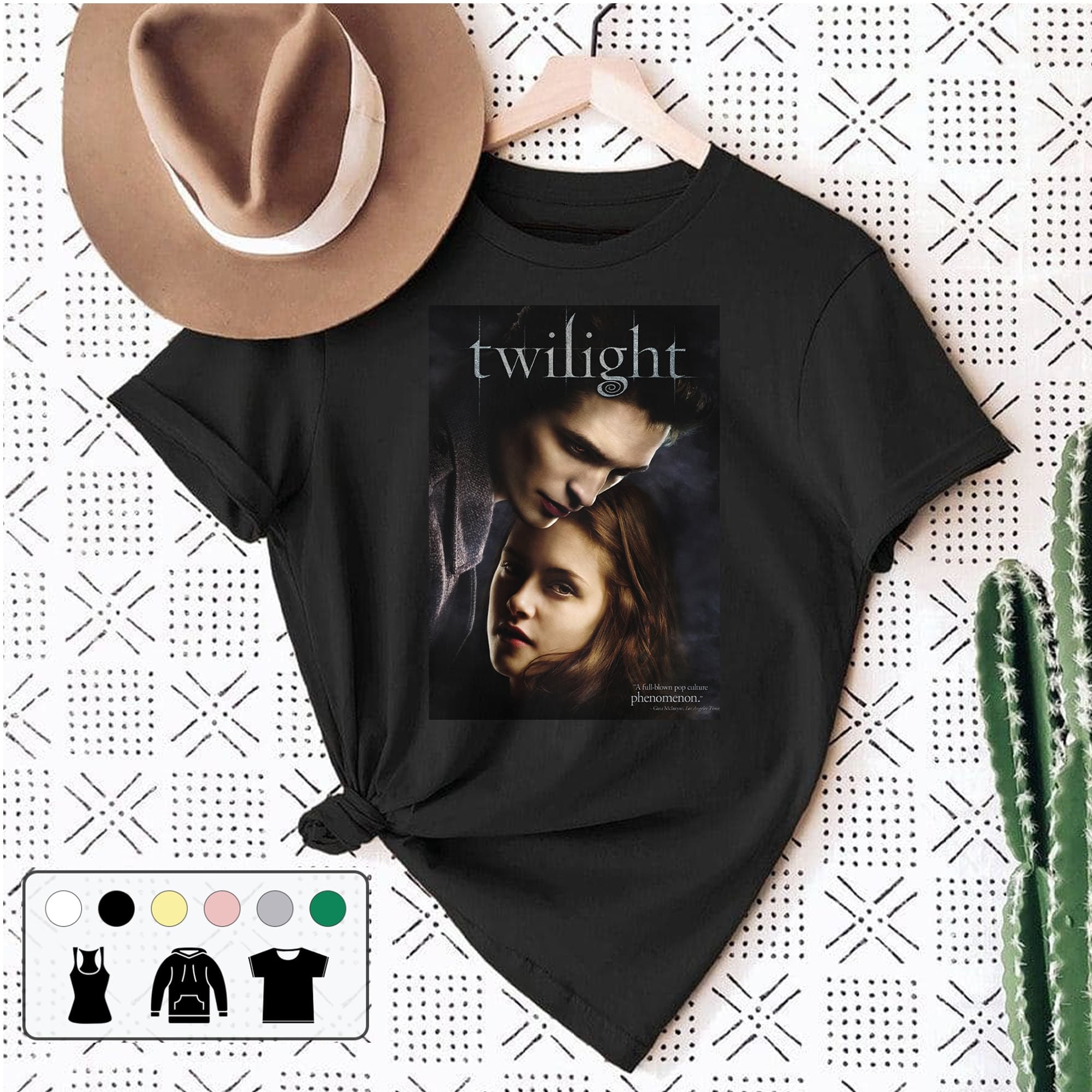 Twilight Edward & Bella Vintage Unisex T-Shirt