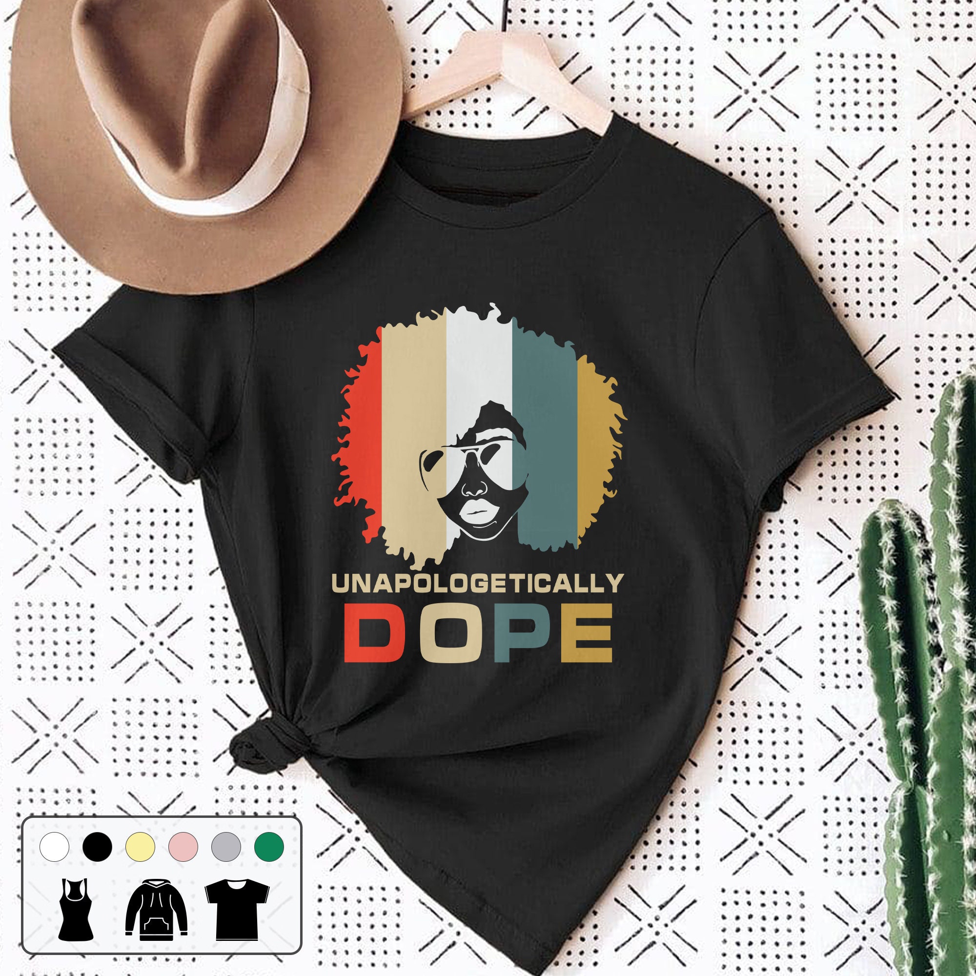 Unapologetically Dope Juneteenth Independence Day Black History Unisex T-Shirt